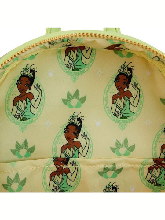 Loungefly The Princess & the Frog Princess Scene Kids Bag Backpack Green 24cmx17cmx30cmcm Princess Frog Princess Scene Mini
