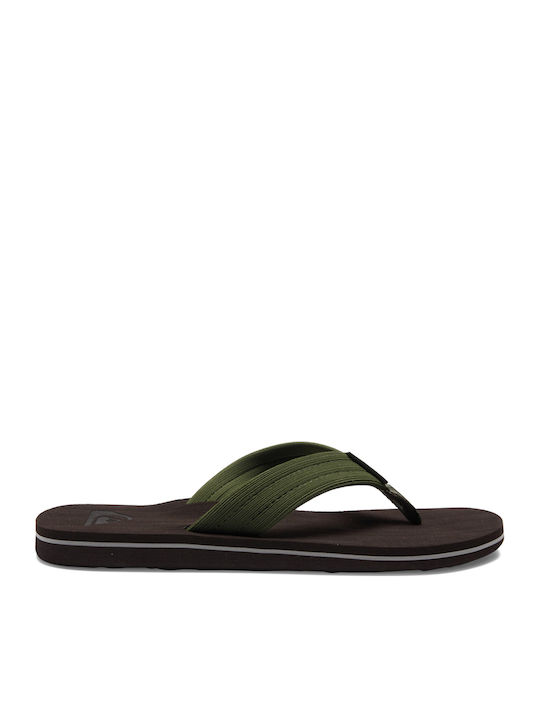 Molokai Men's Flip Flops Brown