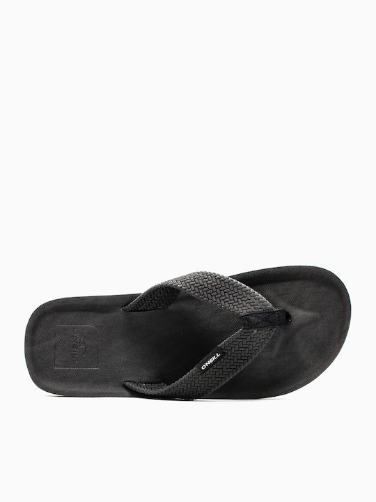 Chad Men's Flip Flops Black
