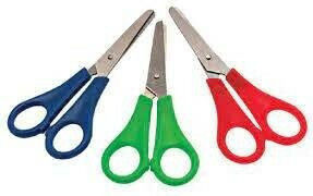 Groovy Children's Scissors 13.6cm with Metallic Blade