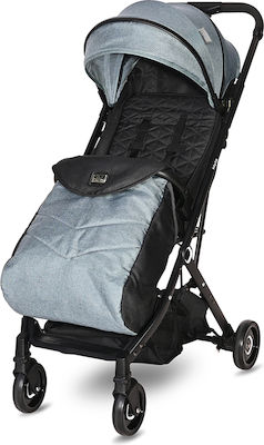 Lorelli Myla Kinderwagen Geeignet für Neugeborene Arctic Blue 6.6kg