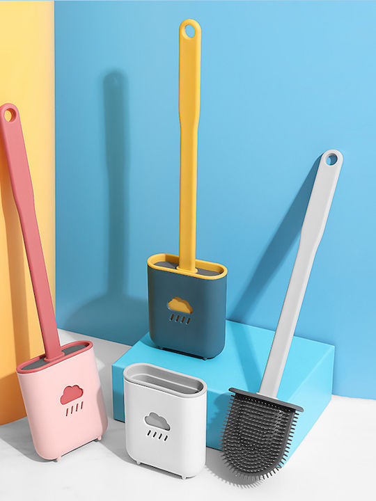 Kunststoff Badezimmer Toilettenbürste Rosa
