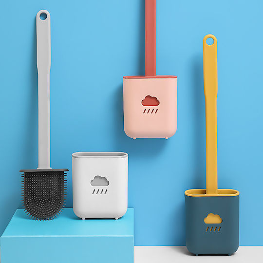 Kunststoff Badezimmer Toilettenbürste Rosa