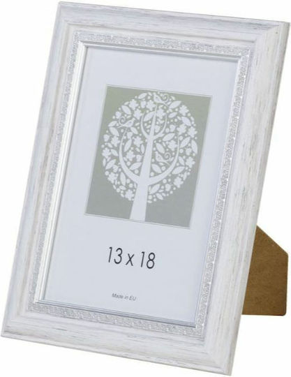The Paper Box Κορνίζα Τοίχου με Λευκό Πλαίσιο Ξύλινη 13x18 The Paper Box Κορνίζα Τοίχου με Λευκό Πλαίσιο Ξύλινη 13x18