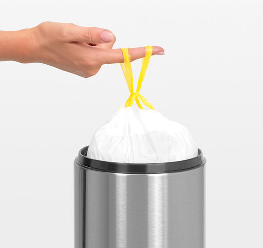 Brabantia Inox Καλαθάκι Μπάνιου 3lt Ασημί
