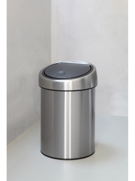 Brabantia Inox Банята кошче 3лт Сребрист