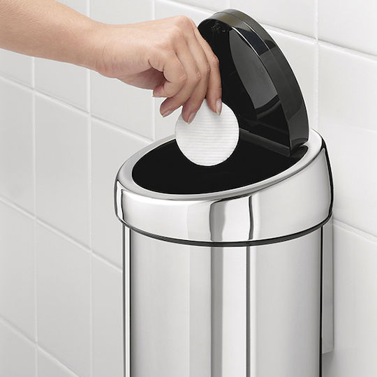 Brabantia Inox Bathroom Basket 3lt Silver
