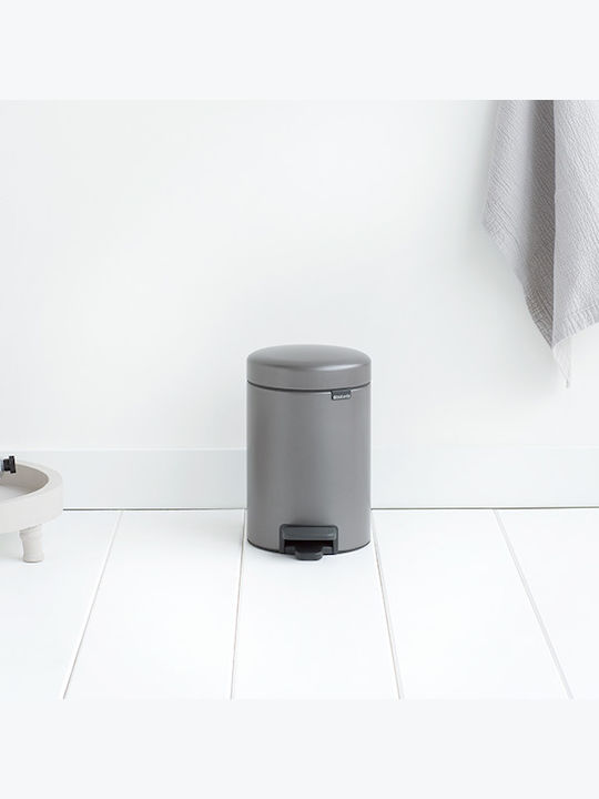 Brabantia Inox Bathroom Basket Soft Close 3lt Gray