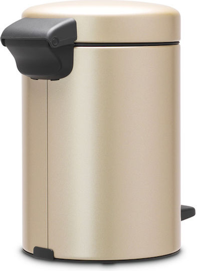 Brabantia NewIcon Inox Badezimmer Mülleimer 3Es Beige