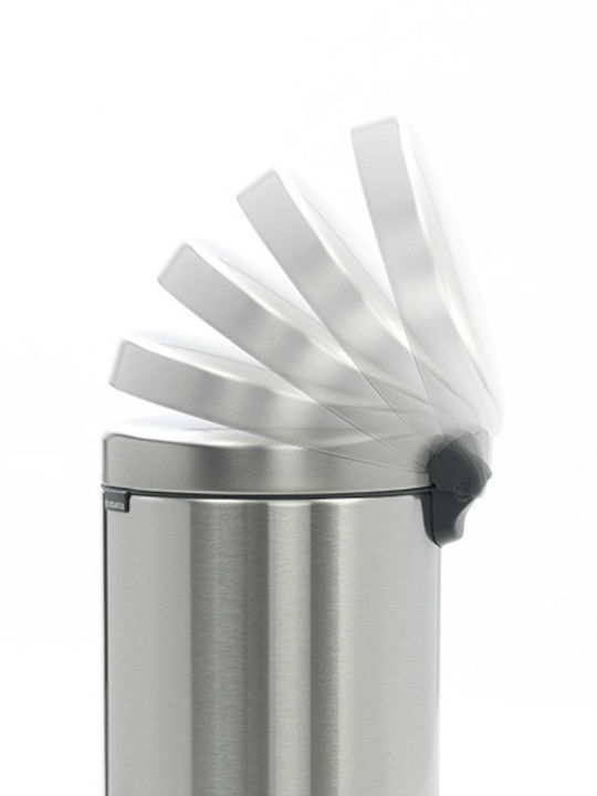 Brabantia Metallic Bathroom Basket 5lt Gray