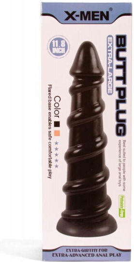 XMan Πρωκτικό Dildo XLarge Μαύρο