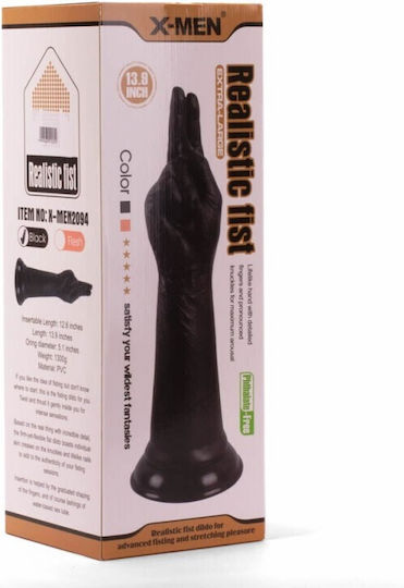 XMan Πρωκτικό Dildo Μαύρο