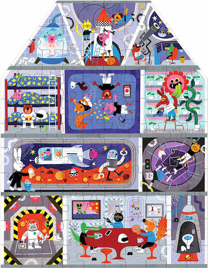 Παιδικό Puzzle House On Mars 100pcs Mudpuppy