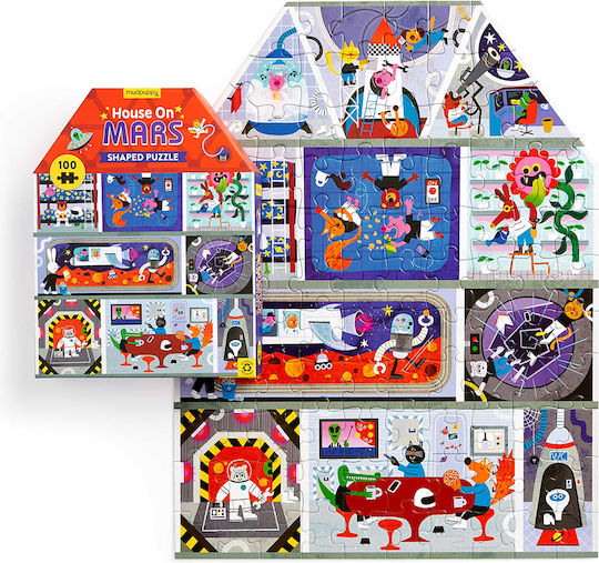 Παιδικό Puzzle House On Mars 100pcs Mudpuppy