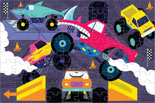 Παιδικό Puzzle Monster Trucks 100pcs Mudpuppy