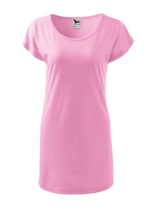 Malfini Men's Short Sleeve Promotional T-Shirt Pink 123-30