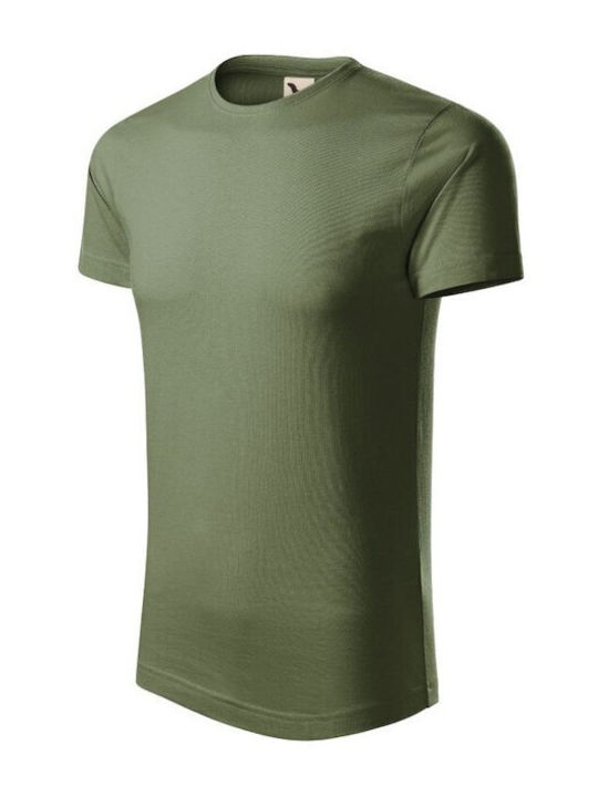 Malfini Men's Short Sleeve Promotional T-Shirt Green 171-09