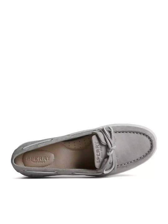 Дамски Boat Shoes в Сив Цвят
