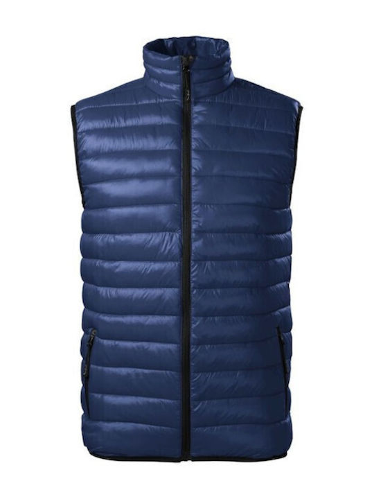 Geacă Puffer fără mâneci Albastru marin