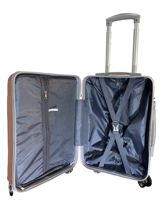 Ormi Valiză Mare De Călătorie Dură Rose Gold Cu 4 Roți Înălțime 75 Cm
