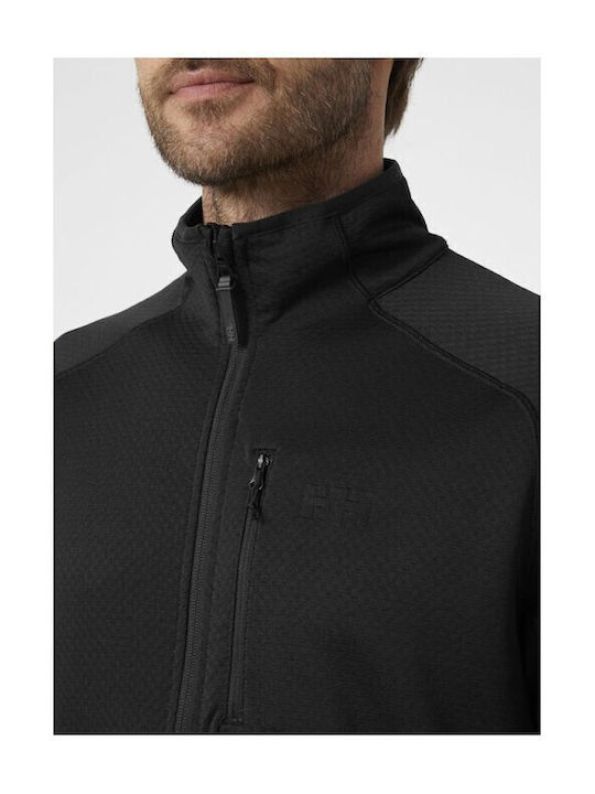 Midlayer Geacă Iarna cu Protecție Împotriva Vântului Neagră