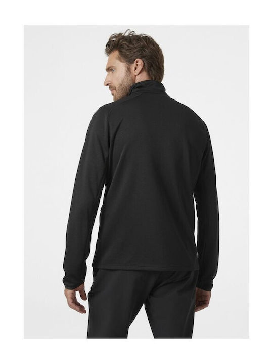 Helly Hansen Midlayer Geacă pentru bărbați de iarnă Rezistent la vânt Negru