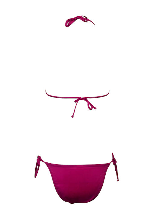 Set Bikini Τριγωνάκι Φούξια