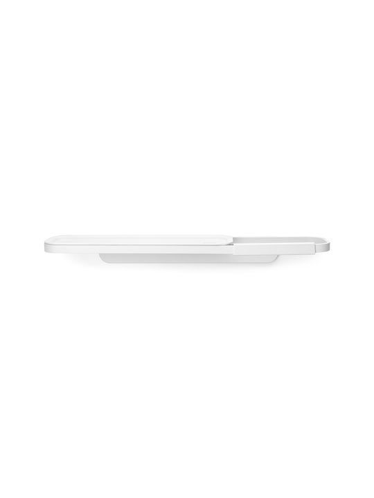 Brabantia De perete Suport de hârtie Metal Albă