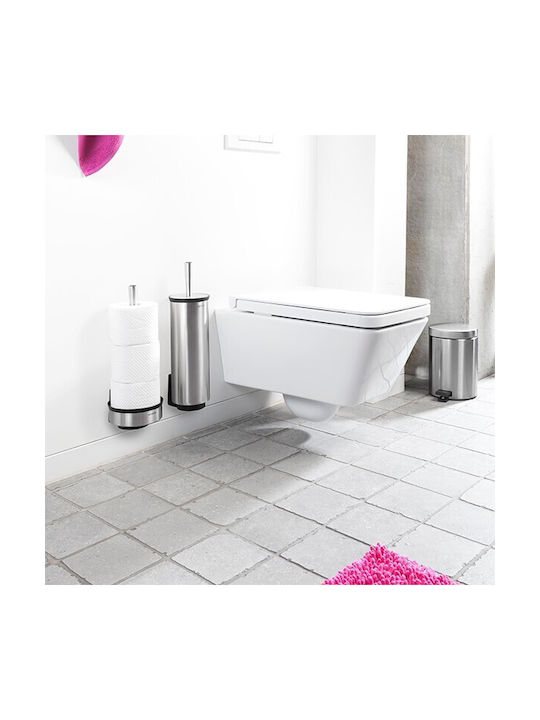 Brabantia Wandmontiert Papierhalter Metallisch Silber
