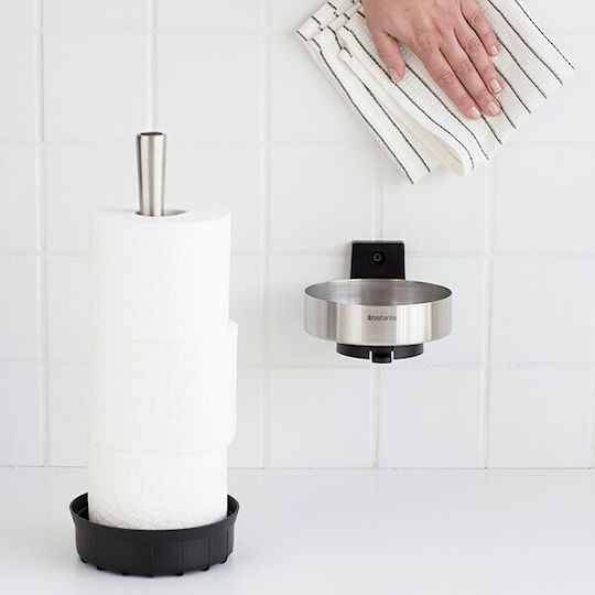 Brabantia Wall-mounted Paper Holder Metallic Silver