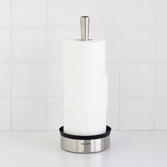 Brabantia Wall-mounted Paper Holder Metallic Silver