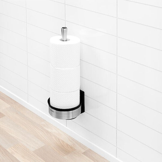 Brabantia Wall-mounted Paper Holder Metallic Silver