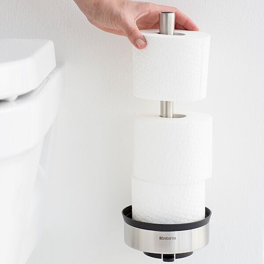 Brabantia Wall-mounted Paper Holder Metallic Silver