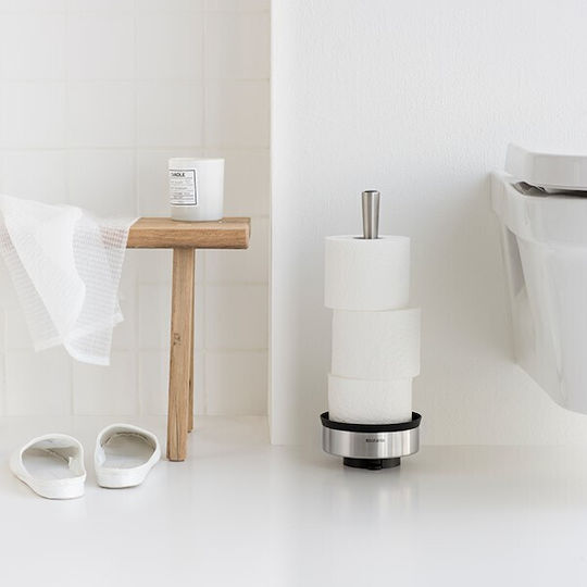 Brabantia Wall-mounted Paper Holder Metallic Silver