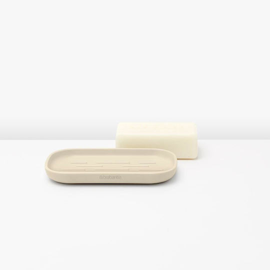 Brabantia Tisch Seifenschale Metallisch Beige