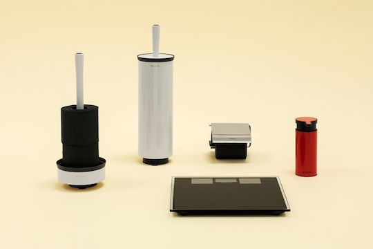 Brabantia De perete Suport de hârtie Plastic Albă