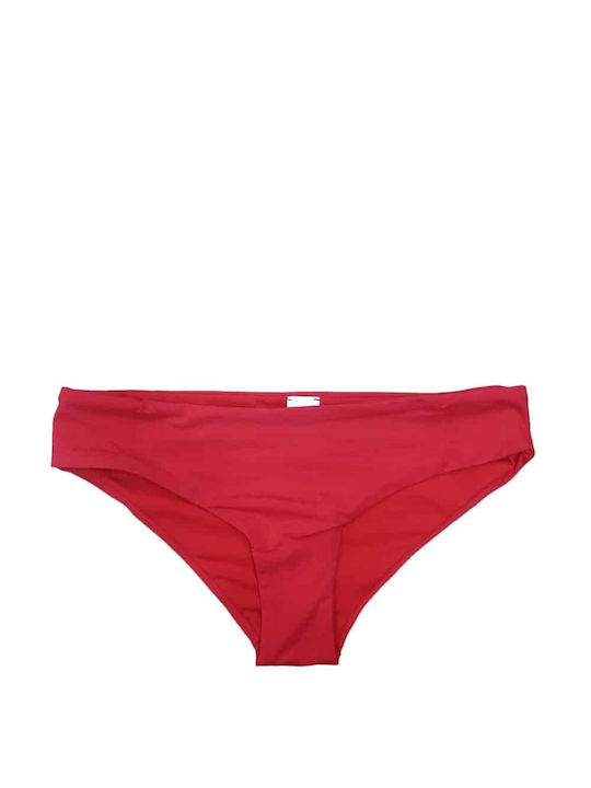 Blu4u Solids Bikini Slip Red