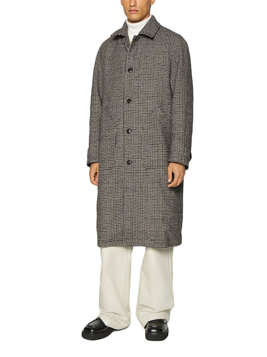 Les Deux Men's Half Coat Brown