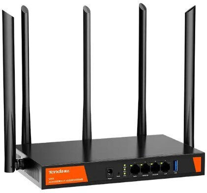 Tenda W30E Ασύρματο Router Wi‑Fi 6 με 4 Θύρες Gigabit