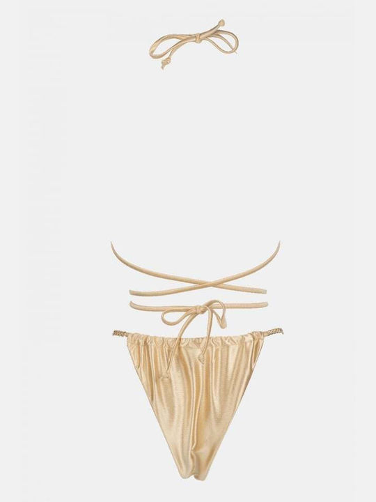 Set Bikini Triangle & Brazil Beige