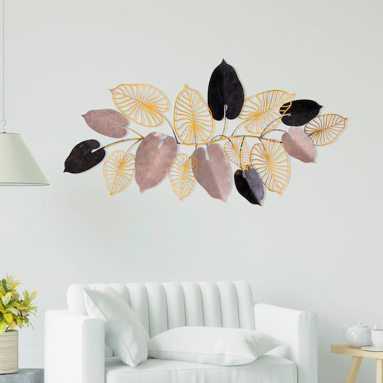 Decorațiune Pentru Perete Furize Lucrată Manual Multicolor Din Metal 120x7x61cm