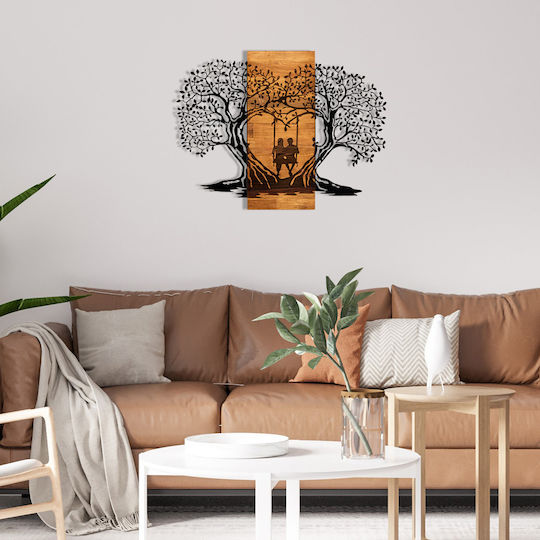 Wallity Διακοσμητικό Τοίχου από Ξύλο 76x58cm Wallity Διακοσμητικό Τοίχου από Ξύλο 76x58cm