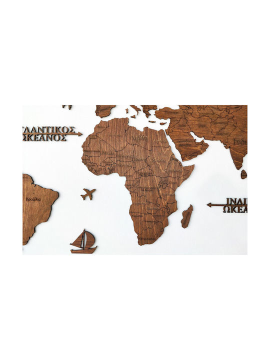 Canvastic Handmade Wall Decor Made of Wood 115x65cm