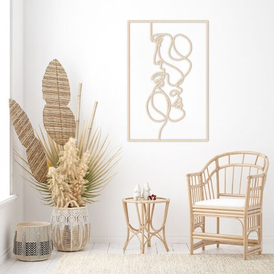 Walls 3D Силует Двойка 40x40см