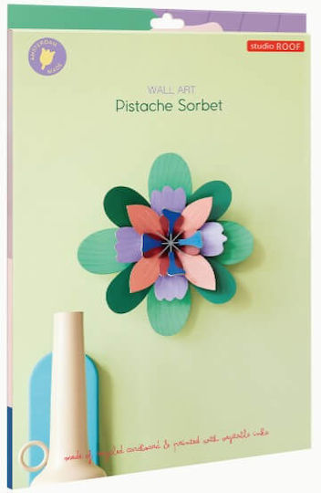 Studio Roof Wall Decor Made of Paper 25.4x8.6x25.2cm