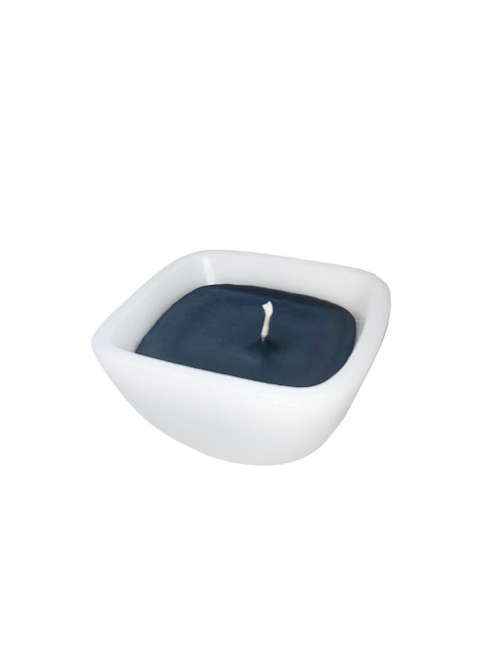 Gala Lumânare Decorativă Albă în Borcan 9x4.7cm