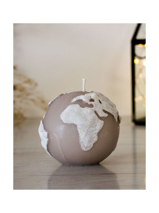 Miss Wood Aromatic Candle Ball with Amber & Incense Scent 250g