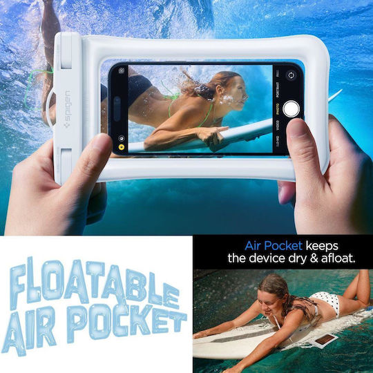 Spigen A610 Waterproof up to 6.9" White