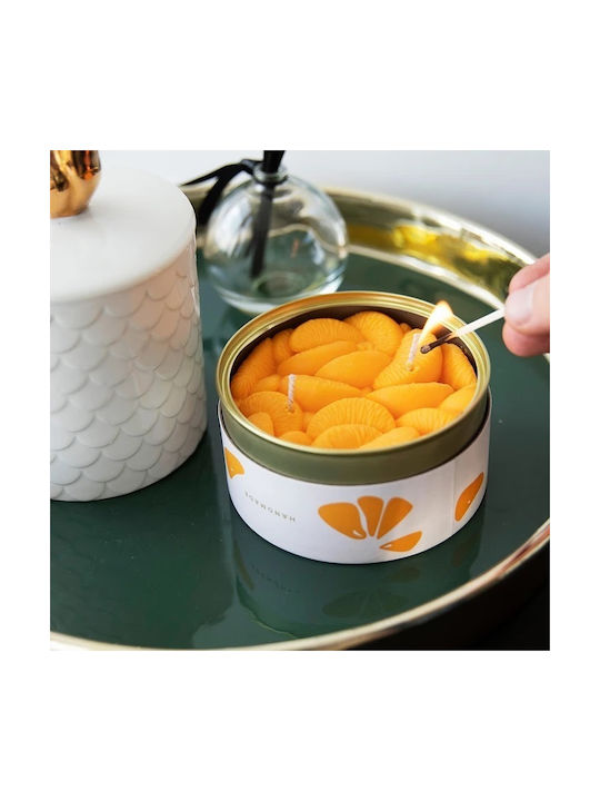 Candlehand Lumânare Aromatică în Borcan cu Miros de Mandarine Decojite 300gr