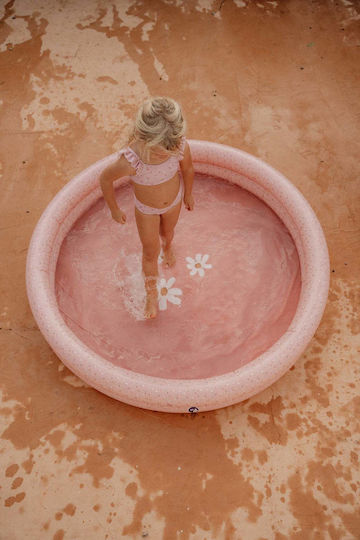 Little Dutch Flowers Kinder Runde Schwimmbecken PVC Aufblasbar Rosa